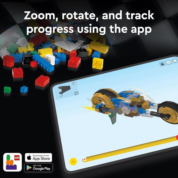 LEGO Speed Champions Nissan Skyline GTR R34 Race Car Building Kit 76917 Kids - Picture 5 of 6